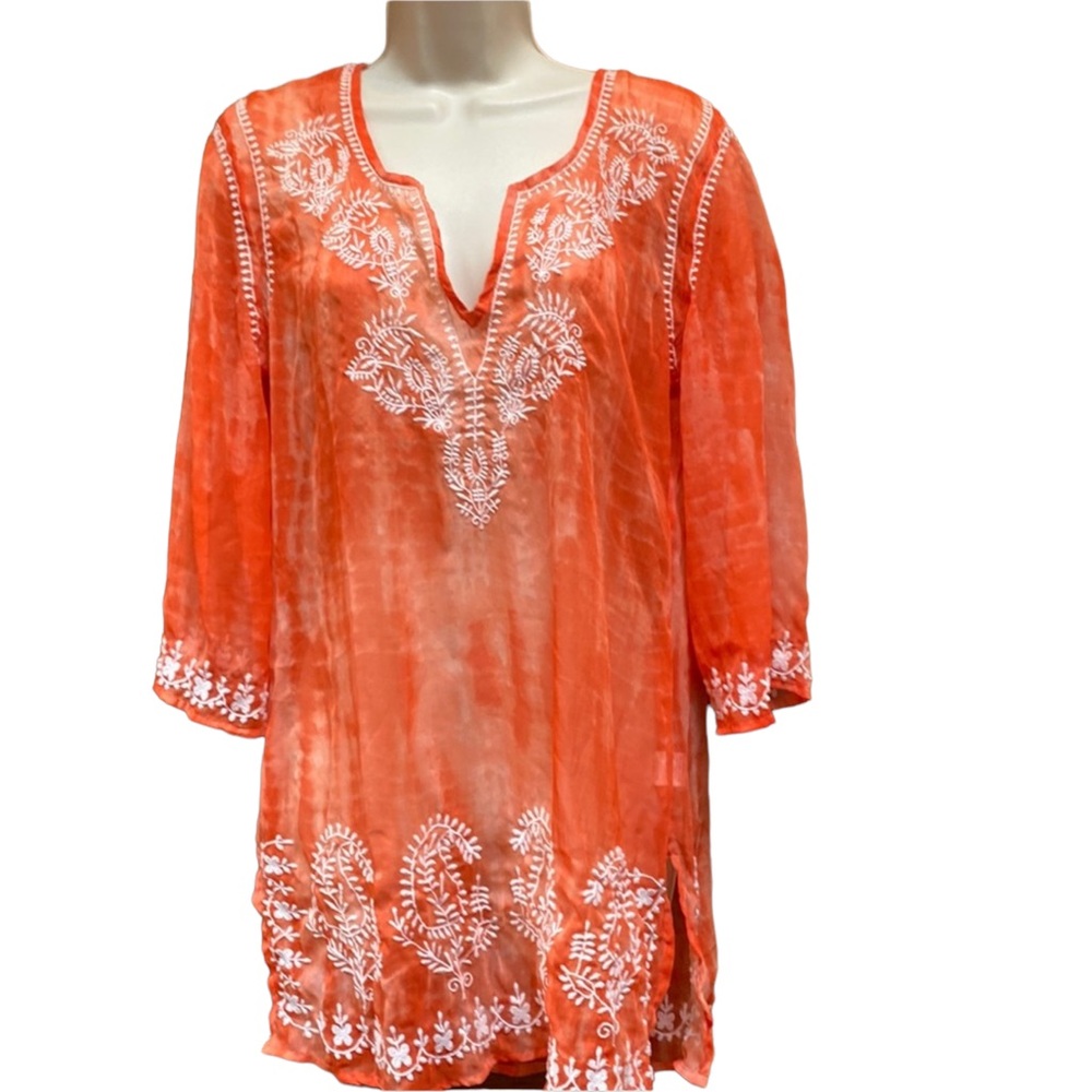Spiaggia Dolce boho top/beach cover up size S